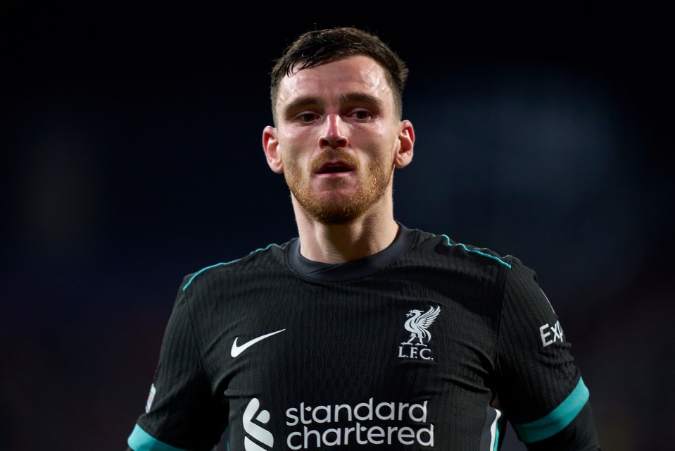 Andy Robertson is also enjoying himself under the new boss