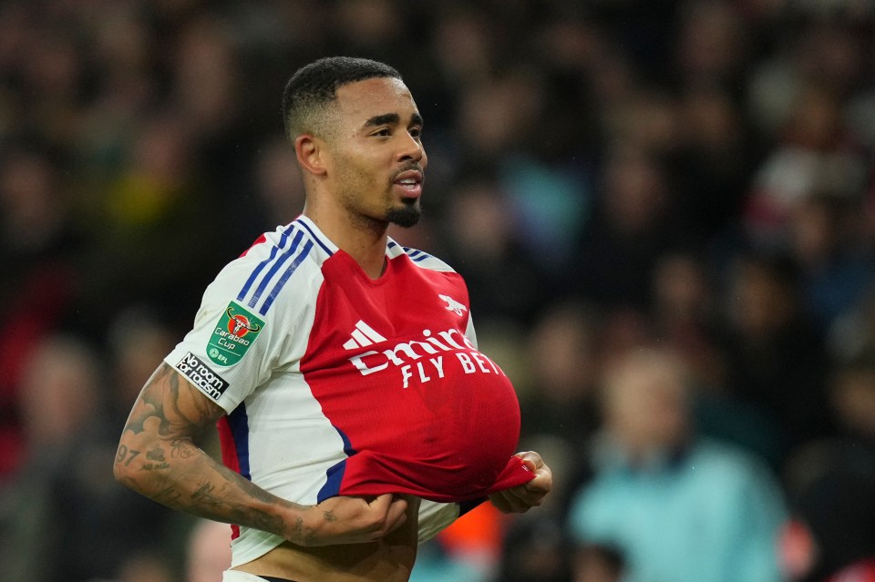 Gabriel Jesus scored a stunning hat-trick against Palace