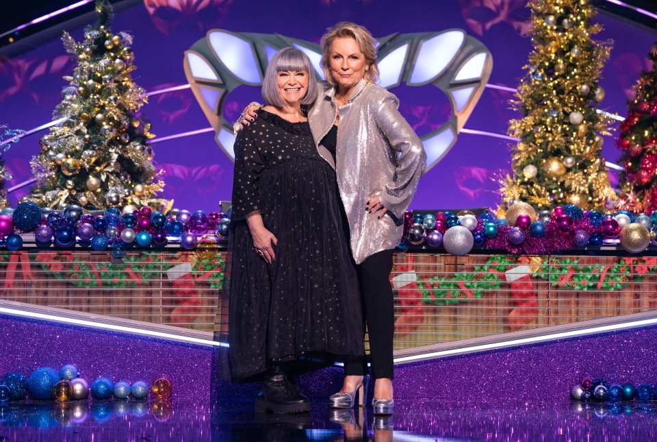 French and Saunders are on the panel of the Christmas special