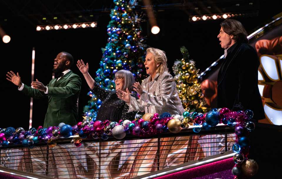 French and Saunders joined Mo and Jonathan on the panel