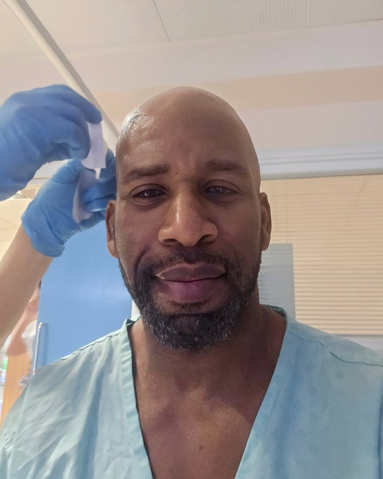 DJ Spoony revealed he had a brain operation on Christmas Eve