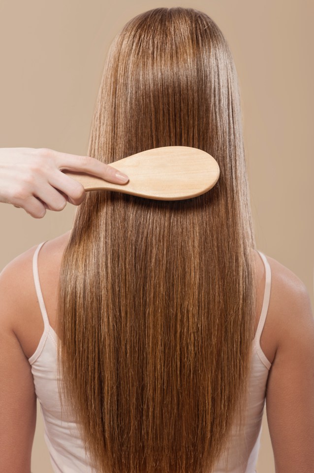 No pricey products were needed to help the hair whizz achieve lush locks