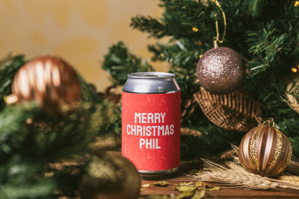 Crafty Brewing offers personalised beer with 3 cans costing £12.50