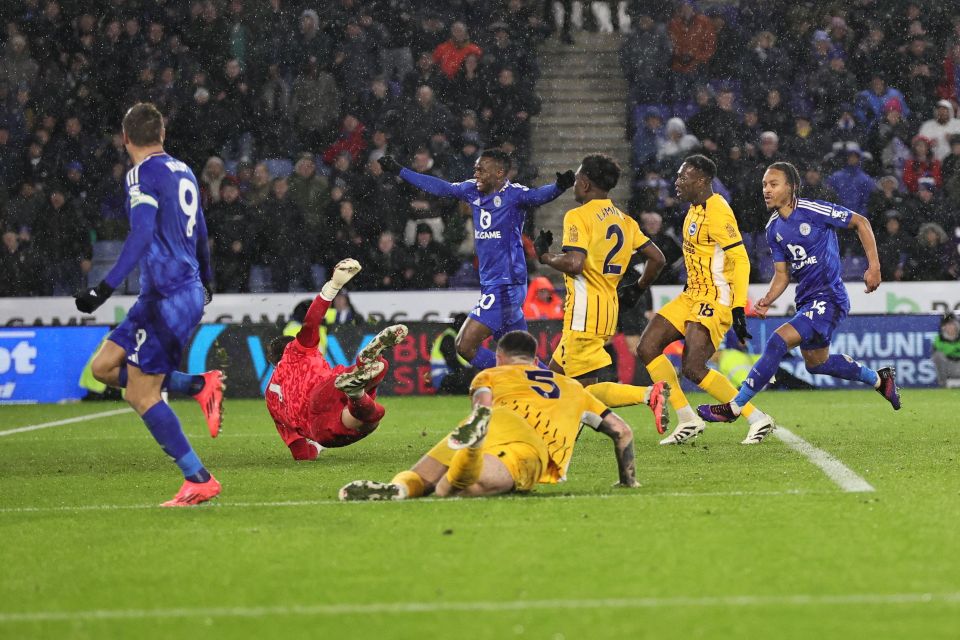 De Cordova-Reid sparked mayhem with this 91st-minute equaliser