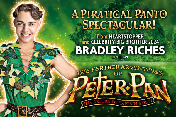 Bradley is playing Peter Pan in panto this year