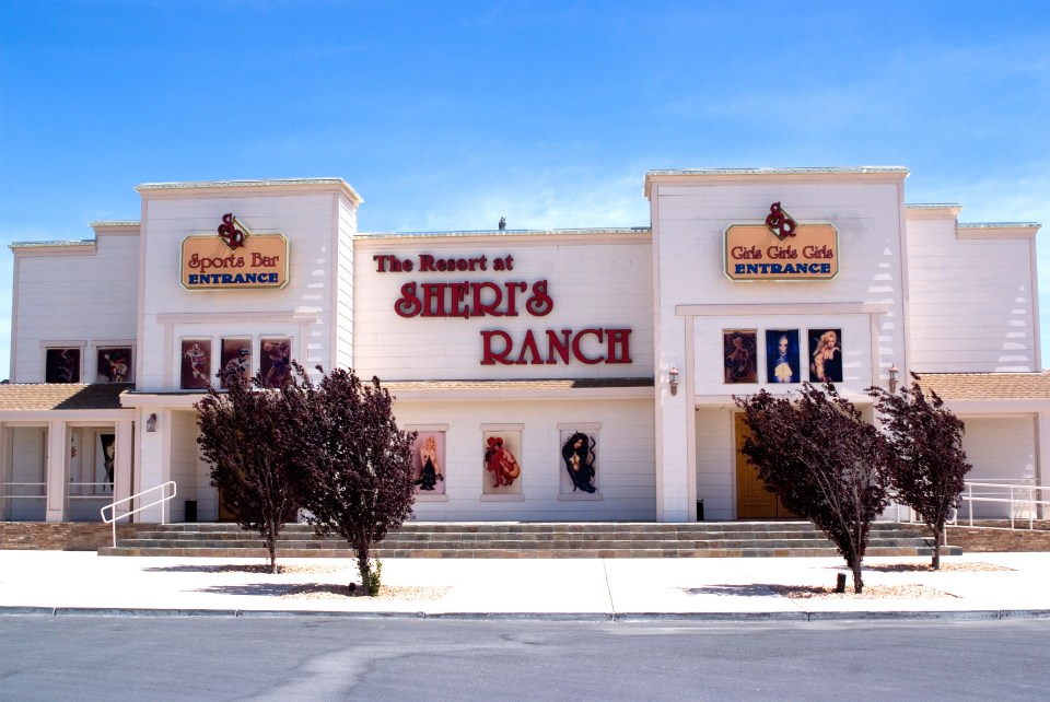 Sheri's Ranch brothel in Pahrump, Nevada.