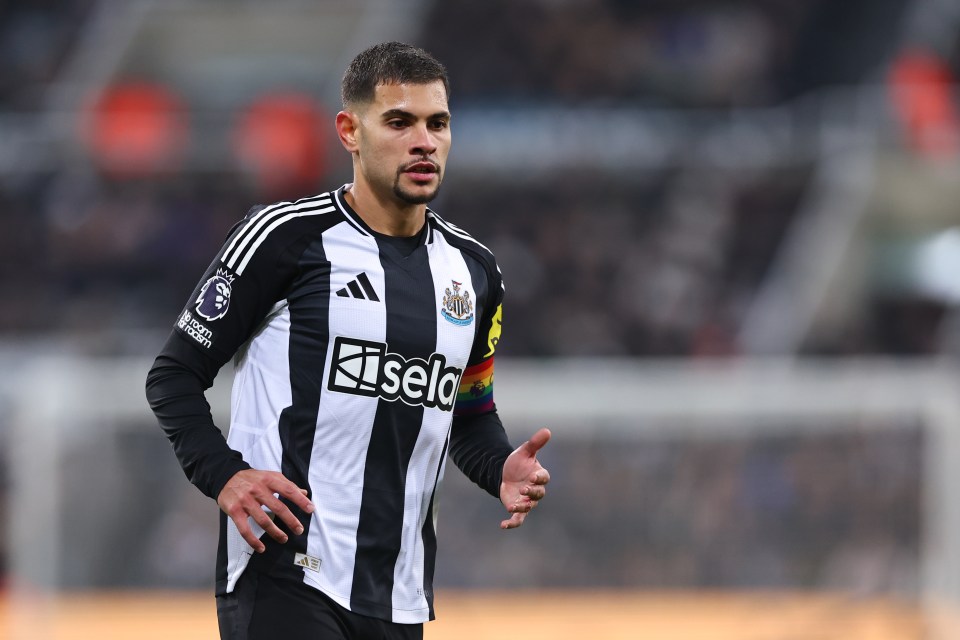 Newcastle star Bruno Guimaraes is believed to be keen on a move to Man City