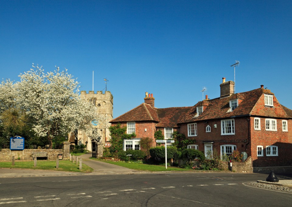 The village was the setting of an A A Milne poem