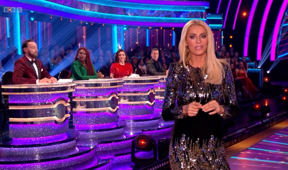 Tess Daly was visibly moved by Dianne's speech