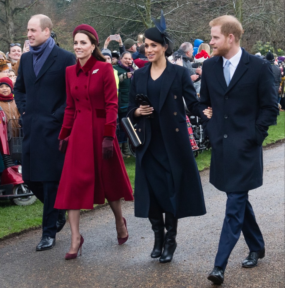 The Duke and Duchess of Sussex last spent Christmas with the royals at Sandringham in 2018