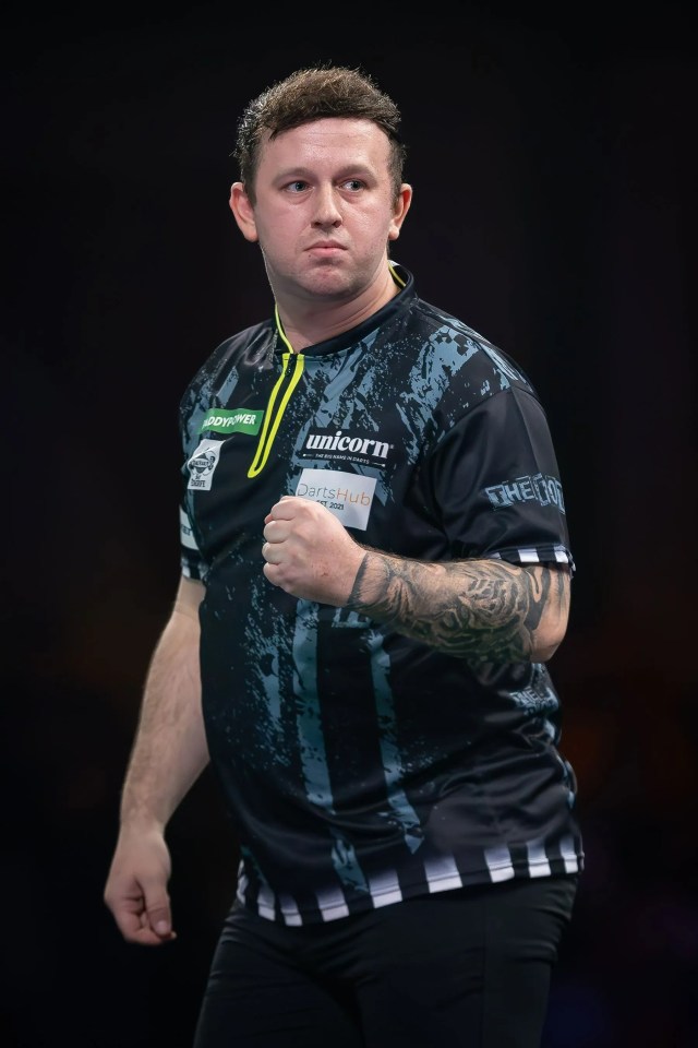 Callan Rydz produced another stunning display to beat Van den Bergh