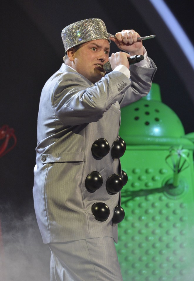 The performer was lovingly dubbed The Pan Man, and would impersonate a Dalek from Doctor Who