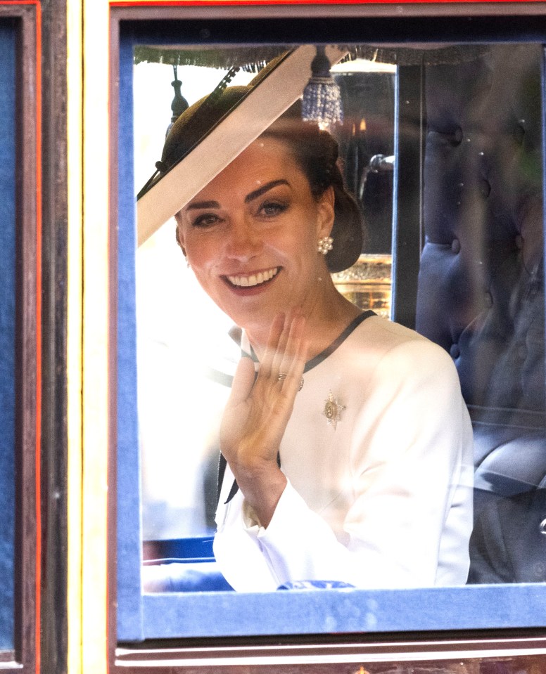 The Princess of Wales delighted fans with her appearance at Trooping the Colour