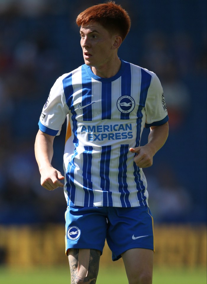 Valentín Barco is on loan at Sevilla from Brighton