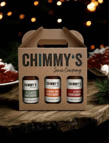 Chimmys' chimichurri sauces, £14.95, will suit the man in your life