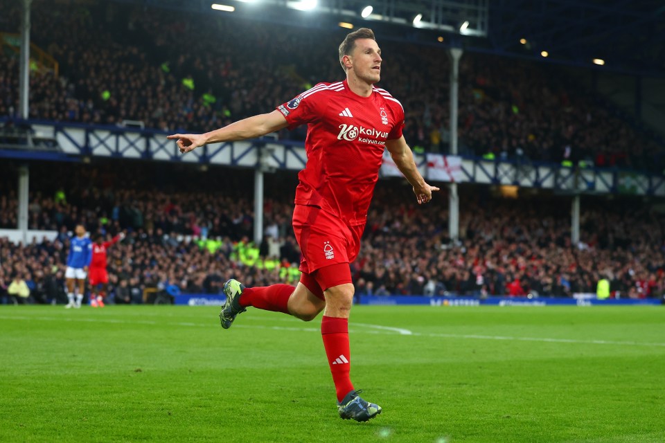 Chris Wood opened the scoring for Forest in the first half