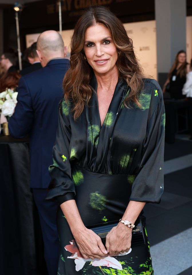 Cindy Crawford hasn't walked the catwalk since 2017 but she's still every inch the supermodel