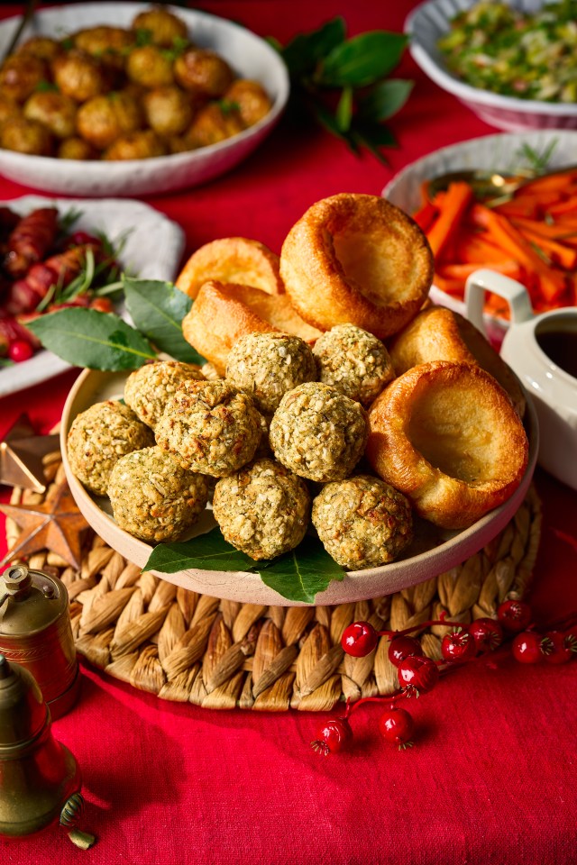 These stuffing balls will take under 10 minutes to cook