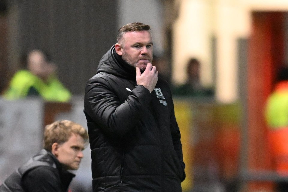 Rooney hit out at his Plymouth players after this weekend’s dismal defeat