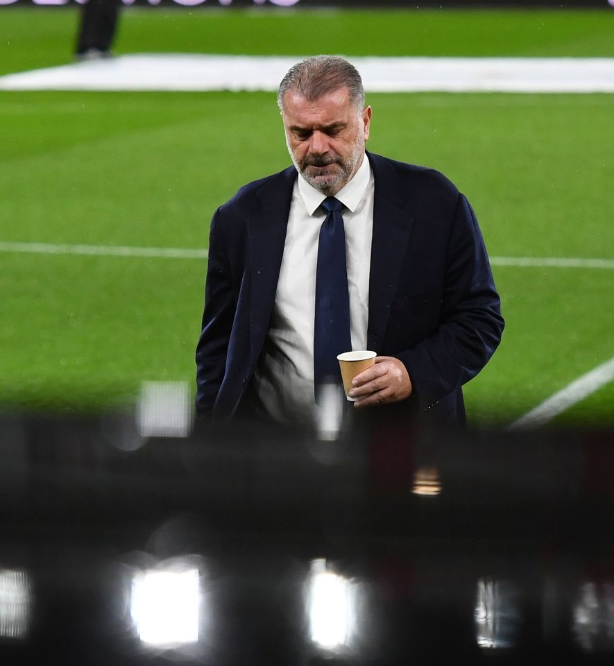 Pressure is beginning to mount on Tottenham manager Ange Postecoglou