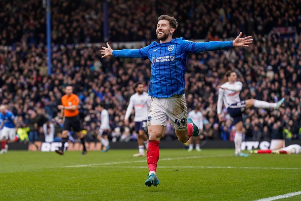 Callum Lang scored four goals to turn the game around for Portsmouth