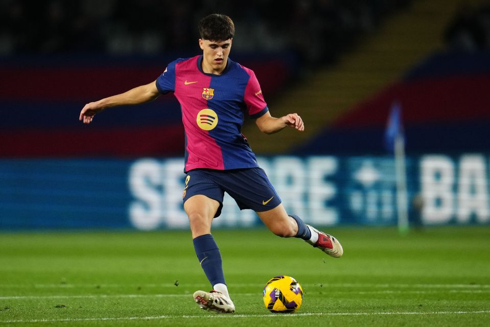 Pau Cubarsi is starring at the back for Barca aged just 17