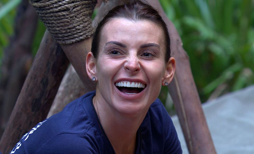 Coleen is one of the final three celebrities in the jungle