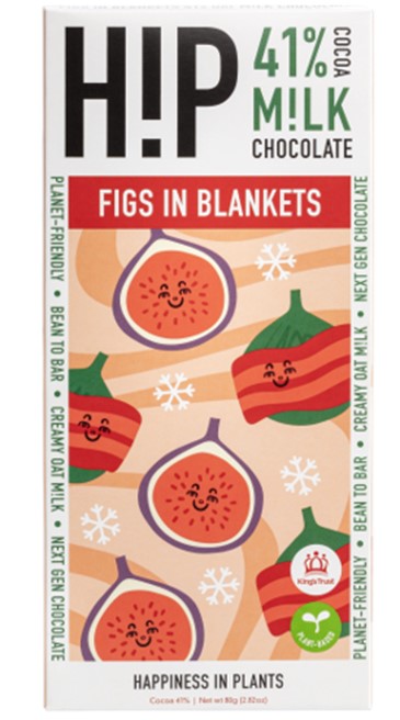 Try the new H!P Figs In Blankets chocolate bar