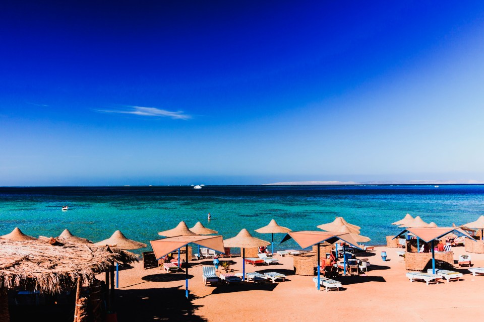 Hurghada is full of beautiful beaches