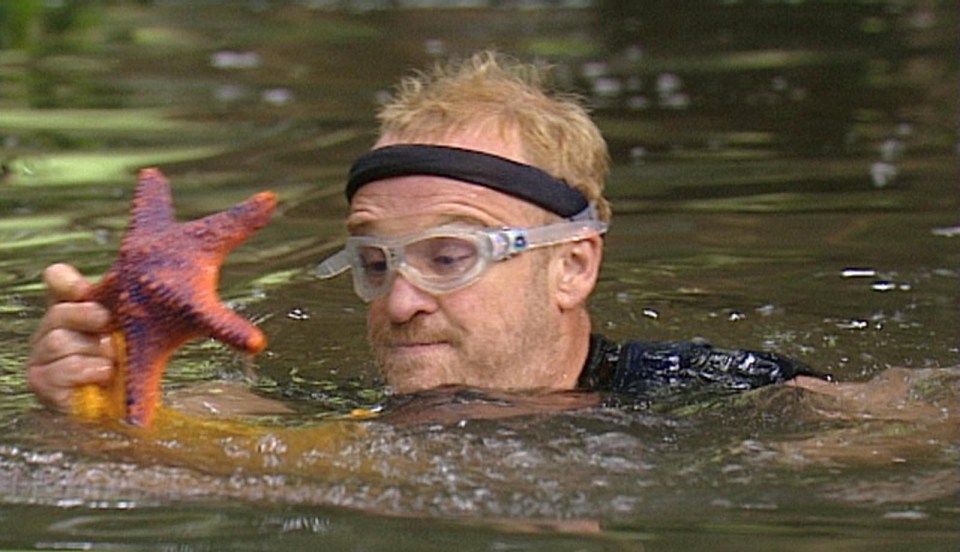 In 2003, the hit chef and TV presenter appeared on I'm A Celeb