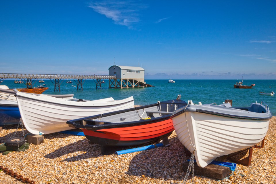 The quirky holiday home is located in Selsey – a seaside town in West Sussex