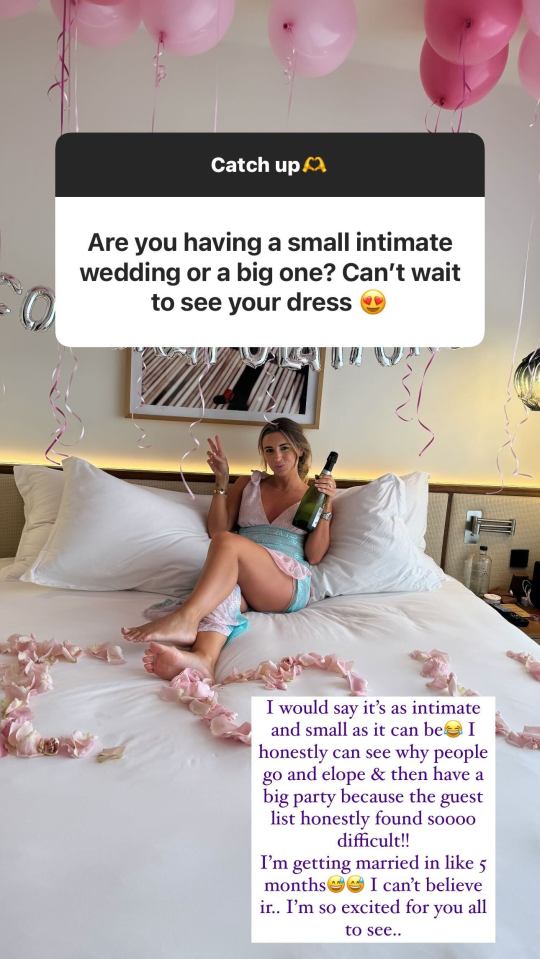 Dani Dyer has told all on her upcoming wedding plans