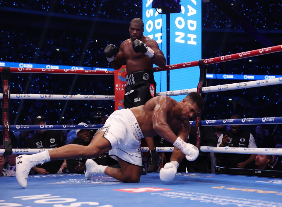 AJ suffered a stunning fifth-round KO loss to his former sparring partner