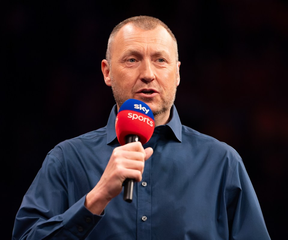 Wayne Mardle is the iconic voice of darts on Sky