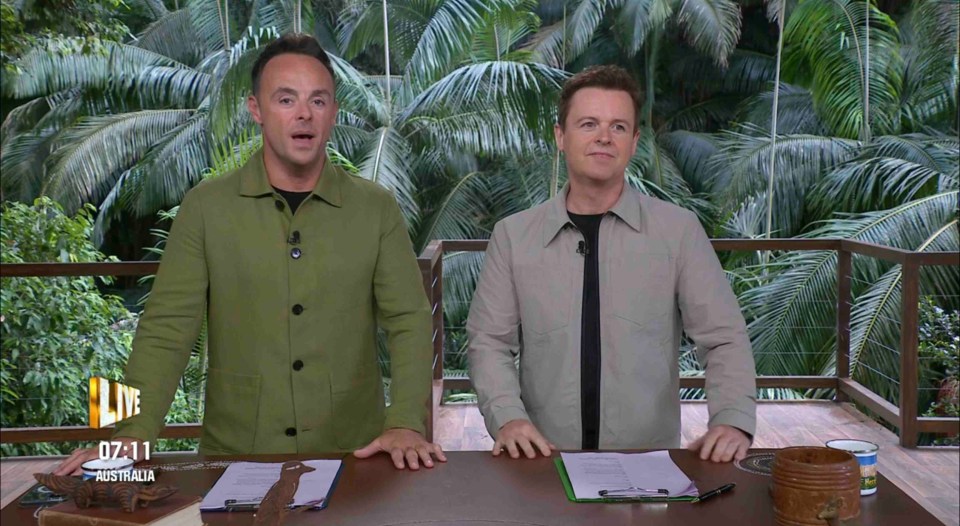 Ant and Dec joked Richard should be called 'B***hard' after the comment