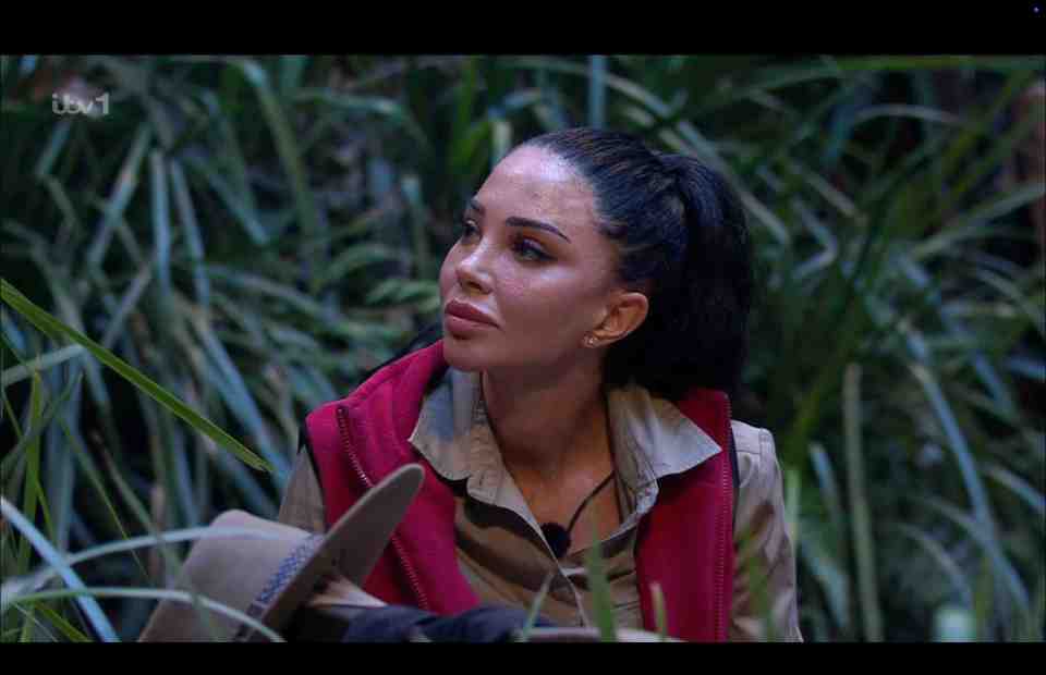 Tulisa was the third celeb to leave the jungle