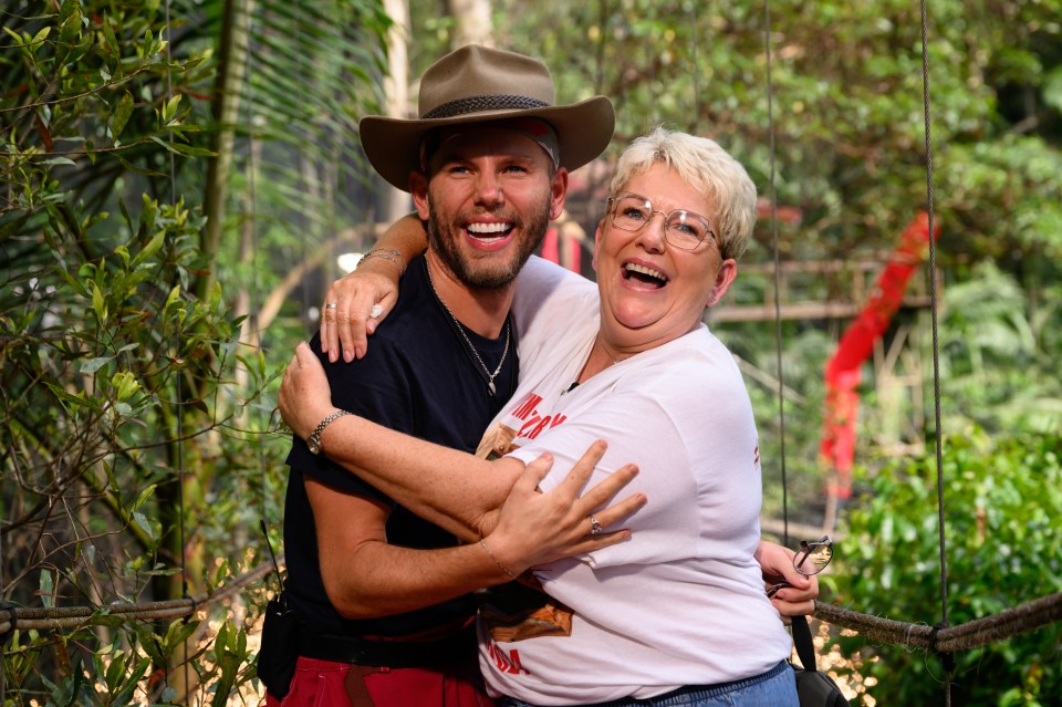 Dean was reunited with his mum Ann after being eliminated from the show