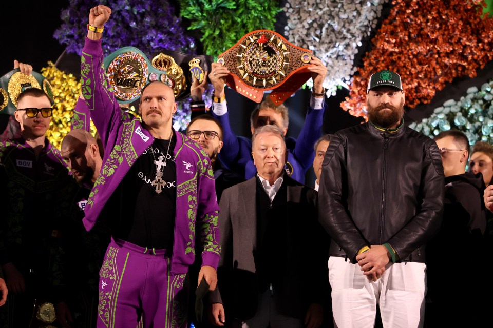 Fury and Usyk will finally settle their feud in a mouthwatering Riyadh rematch tonight