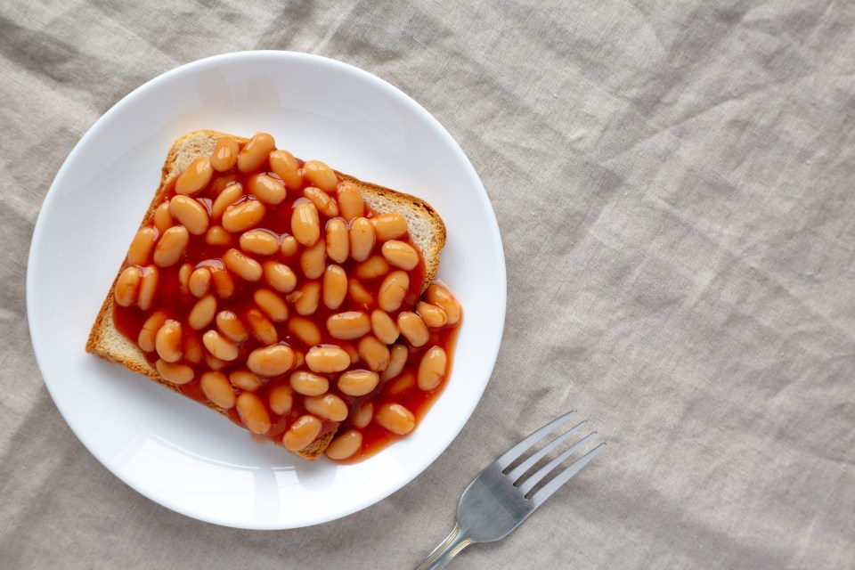 Beans on toast is a classic British staple