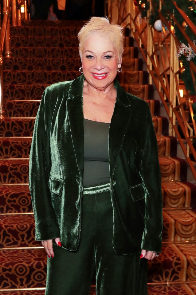 Denise Welch at the press night of Elf The Musical.