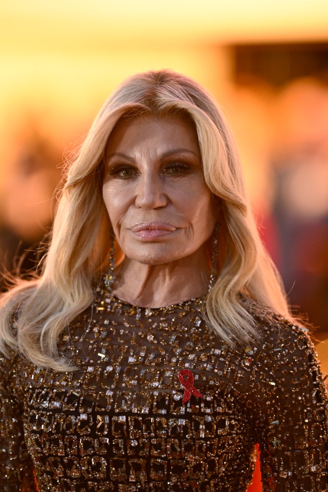 Now Donatella has shocked fans again after appearing to ditch the Botox