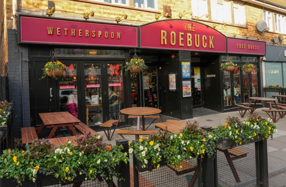 Wetherspoon pub The Roebuck Rayleigh