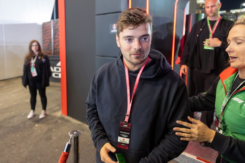 Dutch DJ and music producer Martin Garrix at the Las Vegas Grand Prix