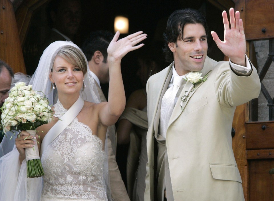 Van Nistelrooy married Leontien Slaats in 2004