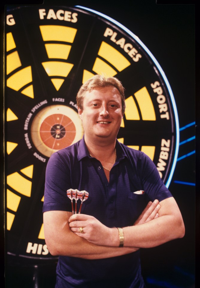 Darts player Eric Bristow was a regular on Bullseye