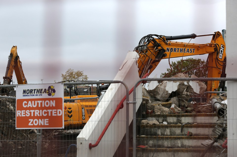 Griffin Park has been torn down