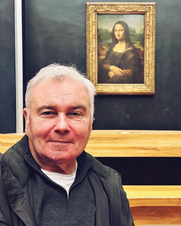 Eamonn Holmes has returned to social media to share a snap from his secret Paris trip with his girlfriend Katie Alexander