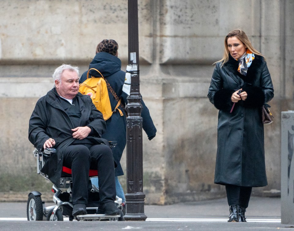 Eamonn and Katie pictured out in Paris recently