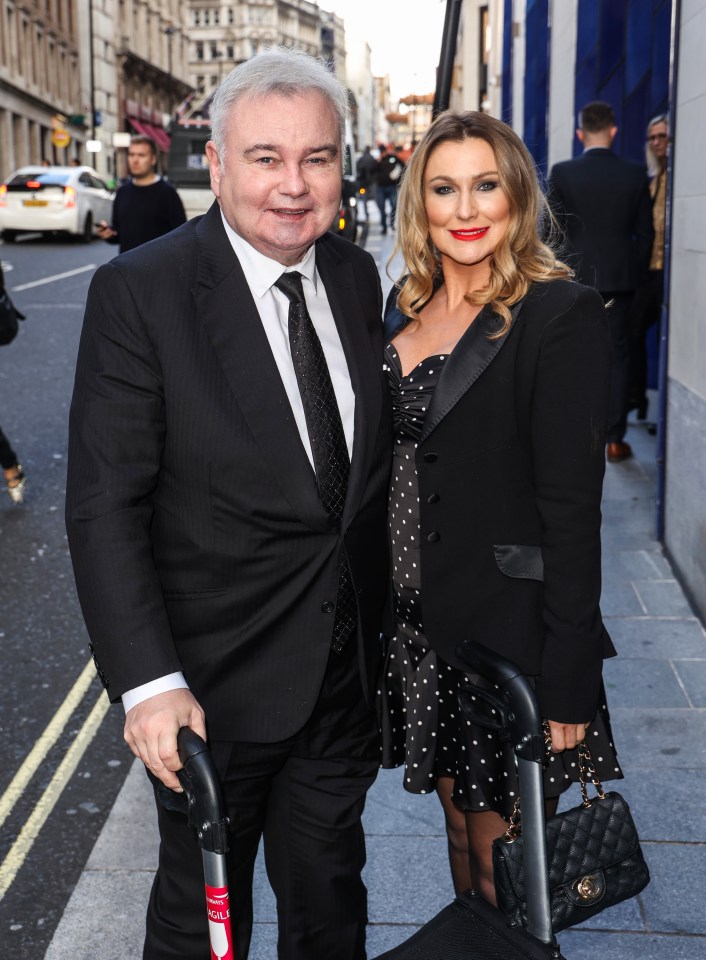 Eamonn Holmes, pictured with new partner Katie, is seeking a quickie divorce from wife Ruth