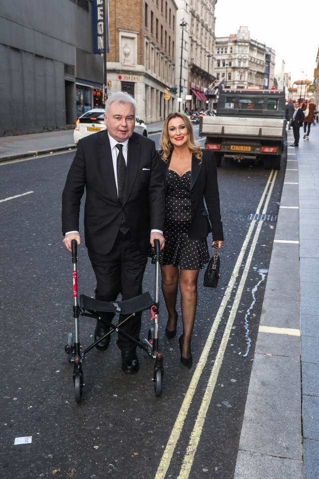 Eamonn Holmes posed up with Katie Alexander